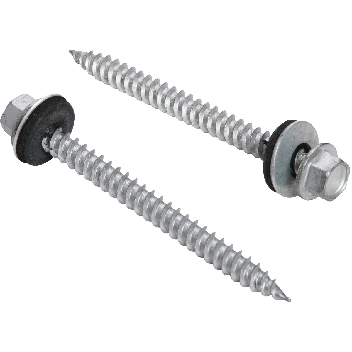 #9 X 1 In. Hex Washered Galvanized Framing Screw - Durable Steel Fasteners
