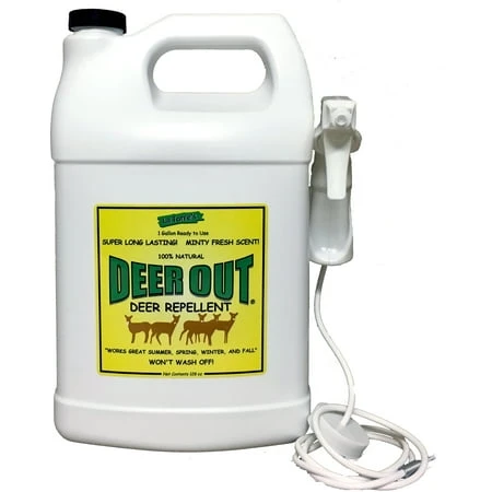 1 Gallon Ready To Use All-natural Deer Repellent