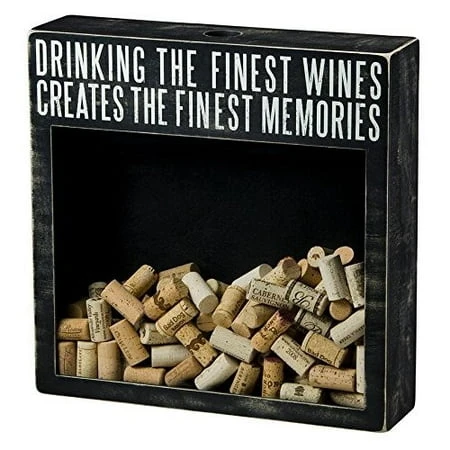 Shadow Box For Displaying Bottles And Memorabilia