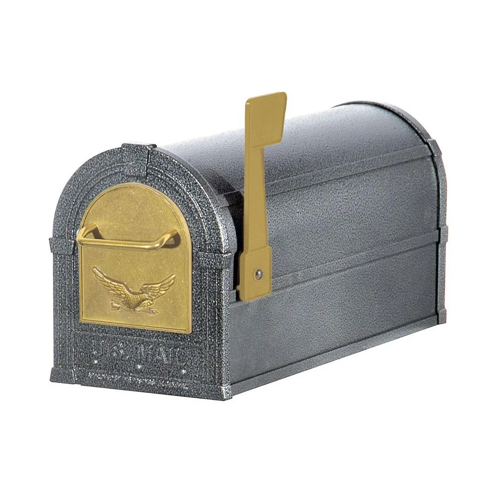 4800 Series Post-mount Eagle Rural Mailbox - Durable And Stylish Design