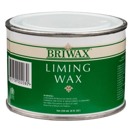 Liming Wax, 8 Ounce - Ideal For Wood Finishing And Restoration