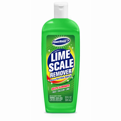 Lime Scale Remover, 16 Ounce Bottle For Effective Mineral Deposit Cleaning