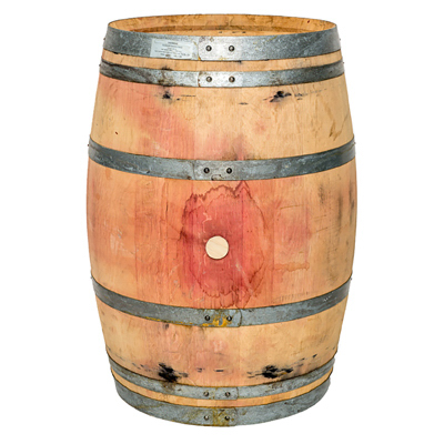 Whole Oak Wine Barrel Wood Planter For Outdoor And Indoor Use