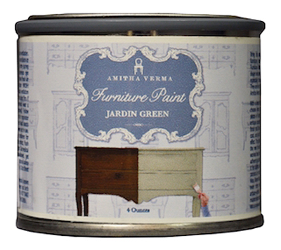 4 Ounce Jardin Chalk Paint - Versatile, Non-toxic, Easy To Use For Home Decor
