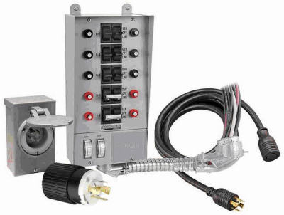 10 Circuit Transfer Switch Kit - Model 31410crk For Reliable Power Management