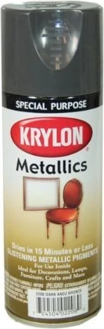 Dark Anodized Bronze Aerosol Paint 12 Ounce Can