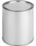Empty Paint Can, Lined, 1-qt.