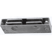 0.6 In. H X 3.1 In. W X 1 In. D Polished Brass Aluminum Magnetic Catch Model 326a3