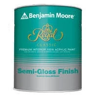Regal Premium Interior Semi-gloss Paint - Navajo White - Quart
