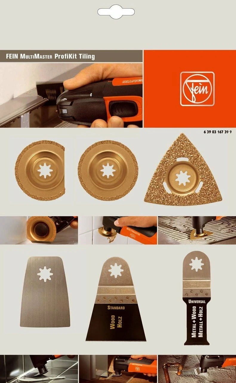 63903167399 Multimaster Tile Blade Kit For Professional Use