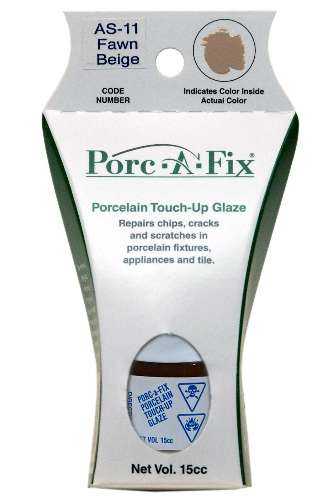 Porc-a-fix Porcelain Touch-up Kit For American Standard - Fawn Beige As-11