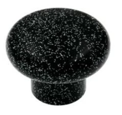 1-1/4 Inch Black Speckled Cabinet Knob Model Bp5421-spb
