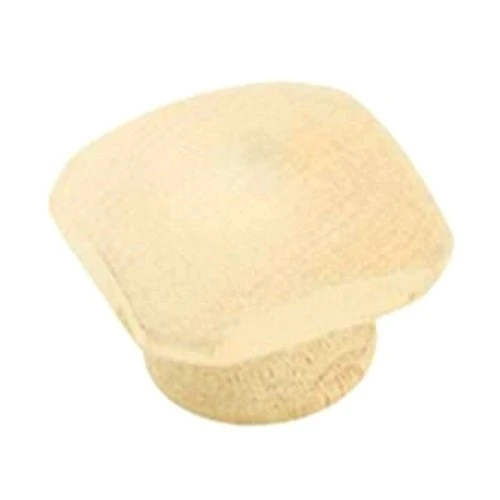 Wood Cabinet Knob Set Of 2, 1-1/4 Inch Diameter, Durable Wood Finish