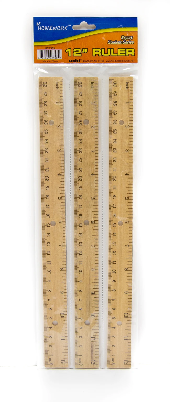 Wooden Ruler - Smart Savers