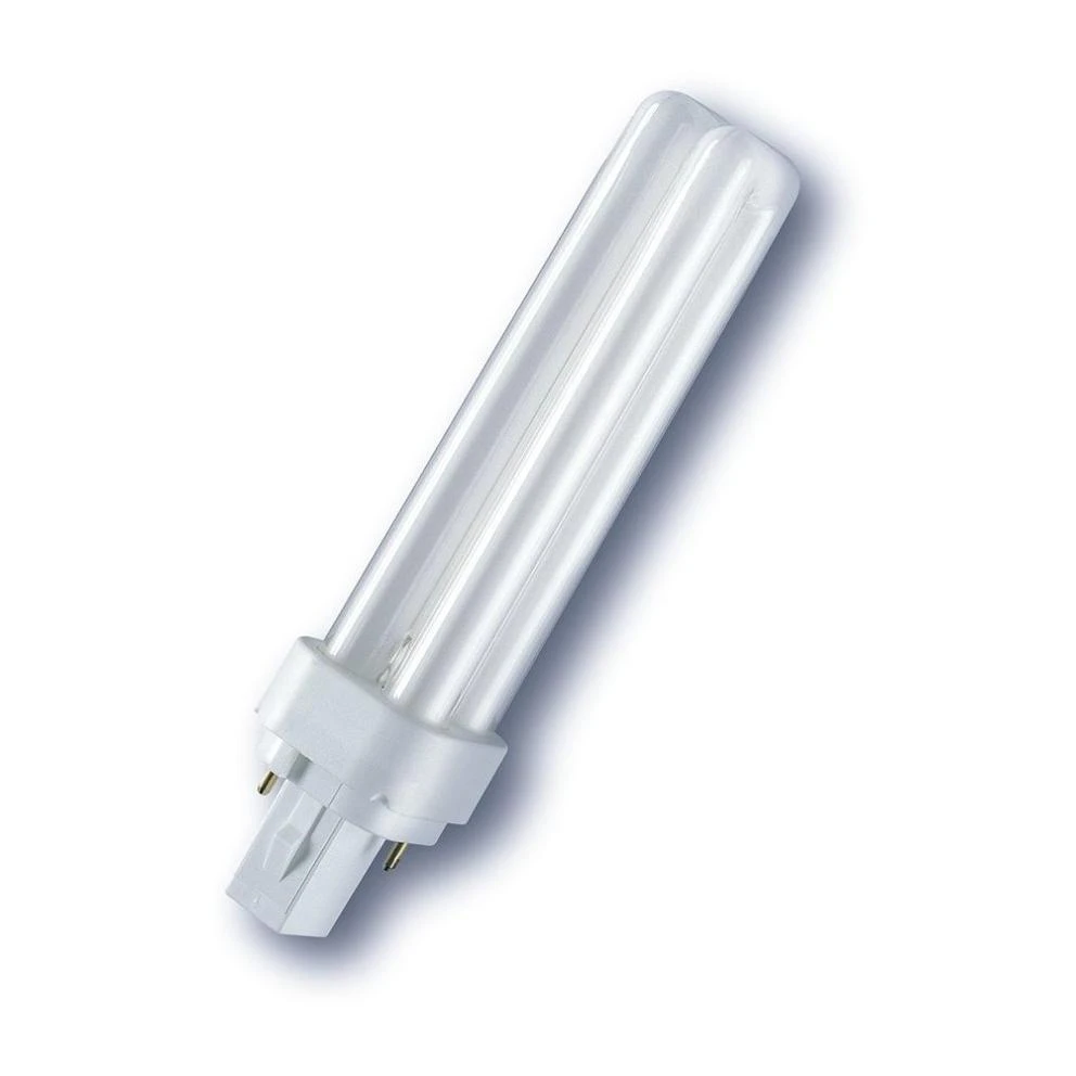 Dulux D 26w 827 Very Warm White G24d-3 Compact Fluorescent Lamp 2700k