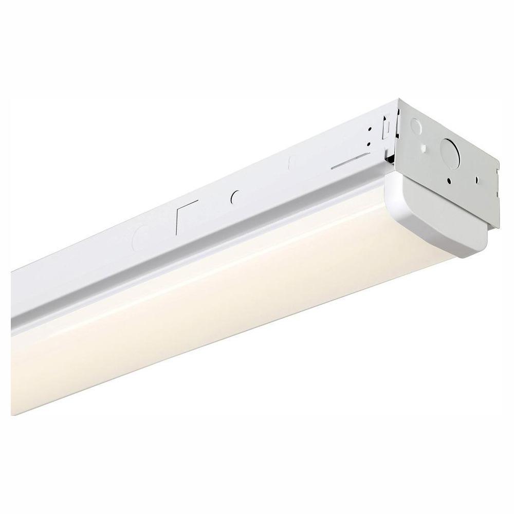 8 ft. 1000-Watt Equivalent White Integrated LED MV 14,000-Lumen Linear Strip Light