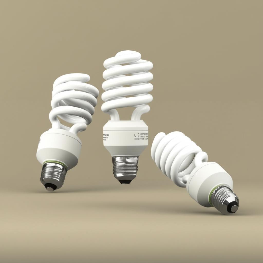 EcoSmart 100-Watt Equivalent T3 Spiral CFL Light Bulb, Daylight 5000K, 4-Pack