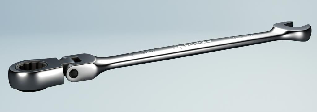 Husky 10 mm Flex Head Ratcheting Combination Wrench