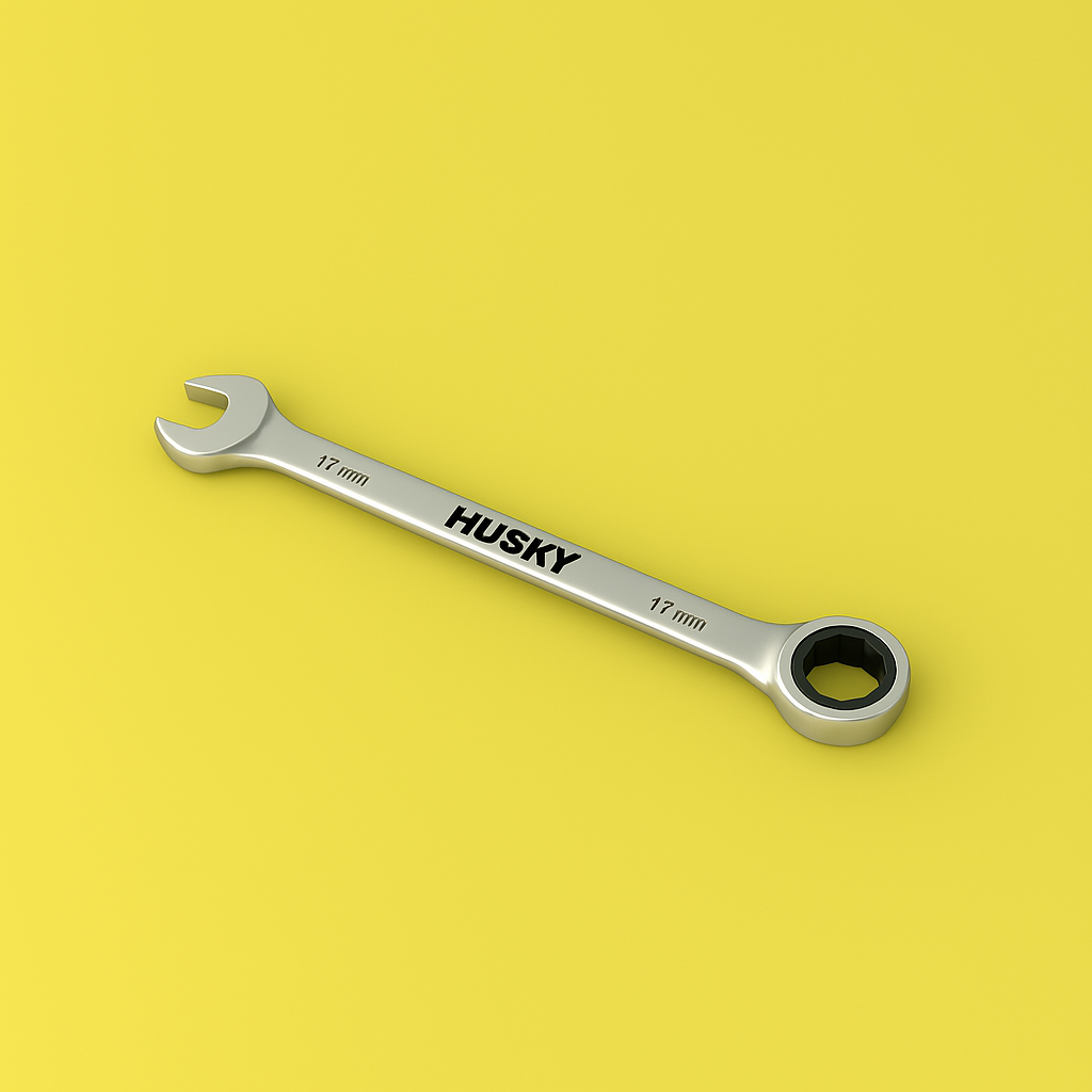 Husky 5/16 in. 12-Point SAE Ratcheting Combination Wrench