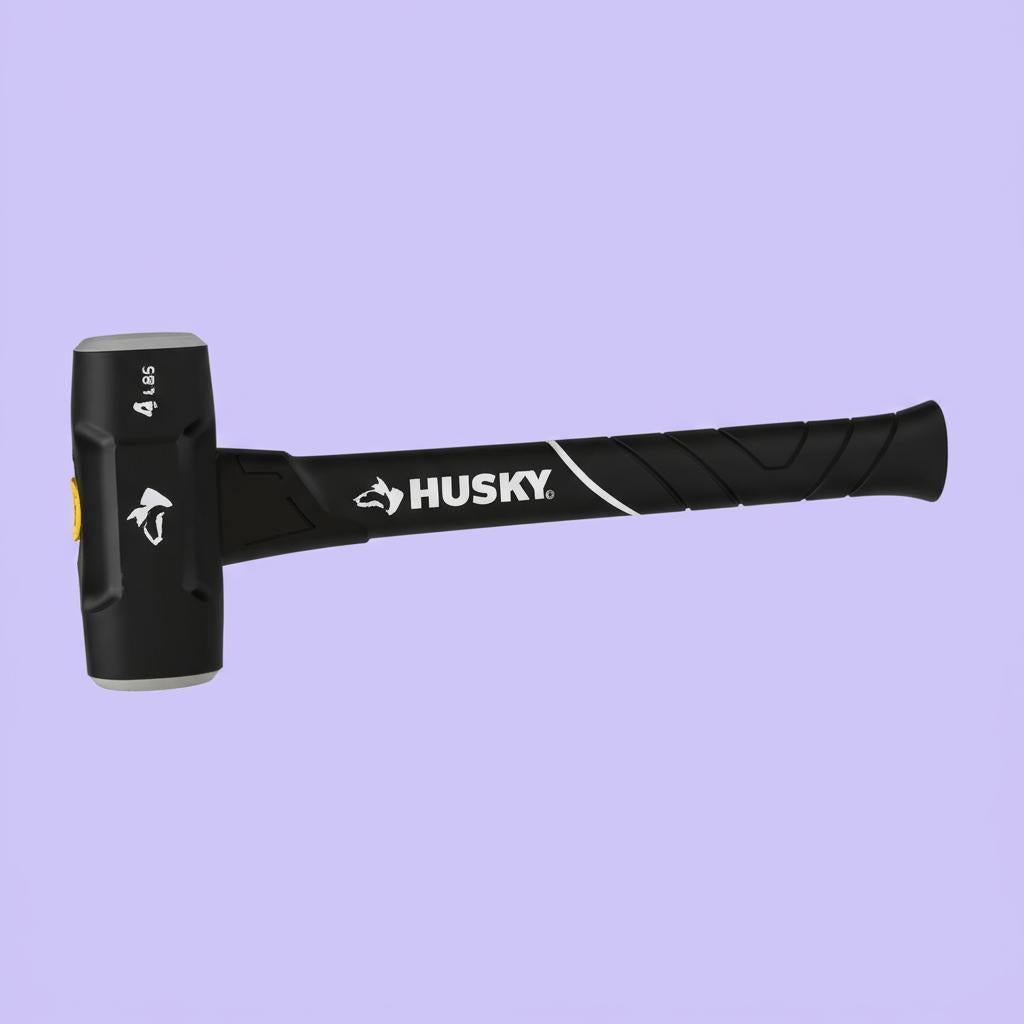 Husky 4 lb. Engineer Hammer with 14 in. Fiberglass Handle