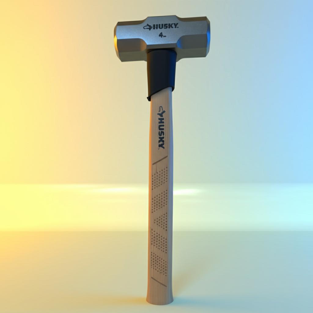 Husky 4 lb. Engineer Hammer with 16 in. Hickory Handle