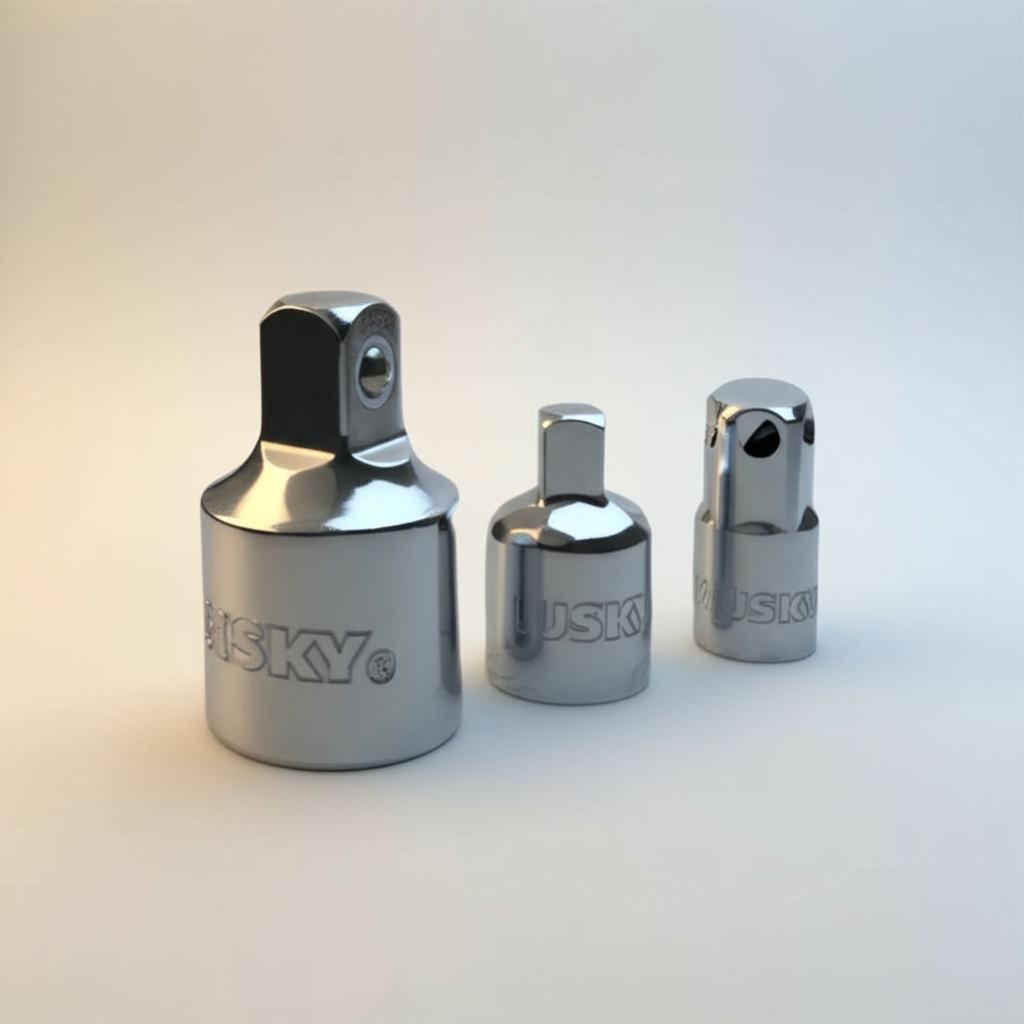 Husky 1/4 and 3/8 in. Drive Adapter Set (3-Piece)