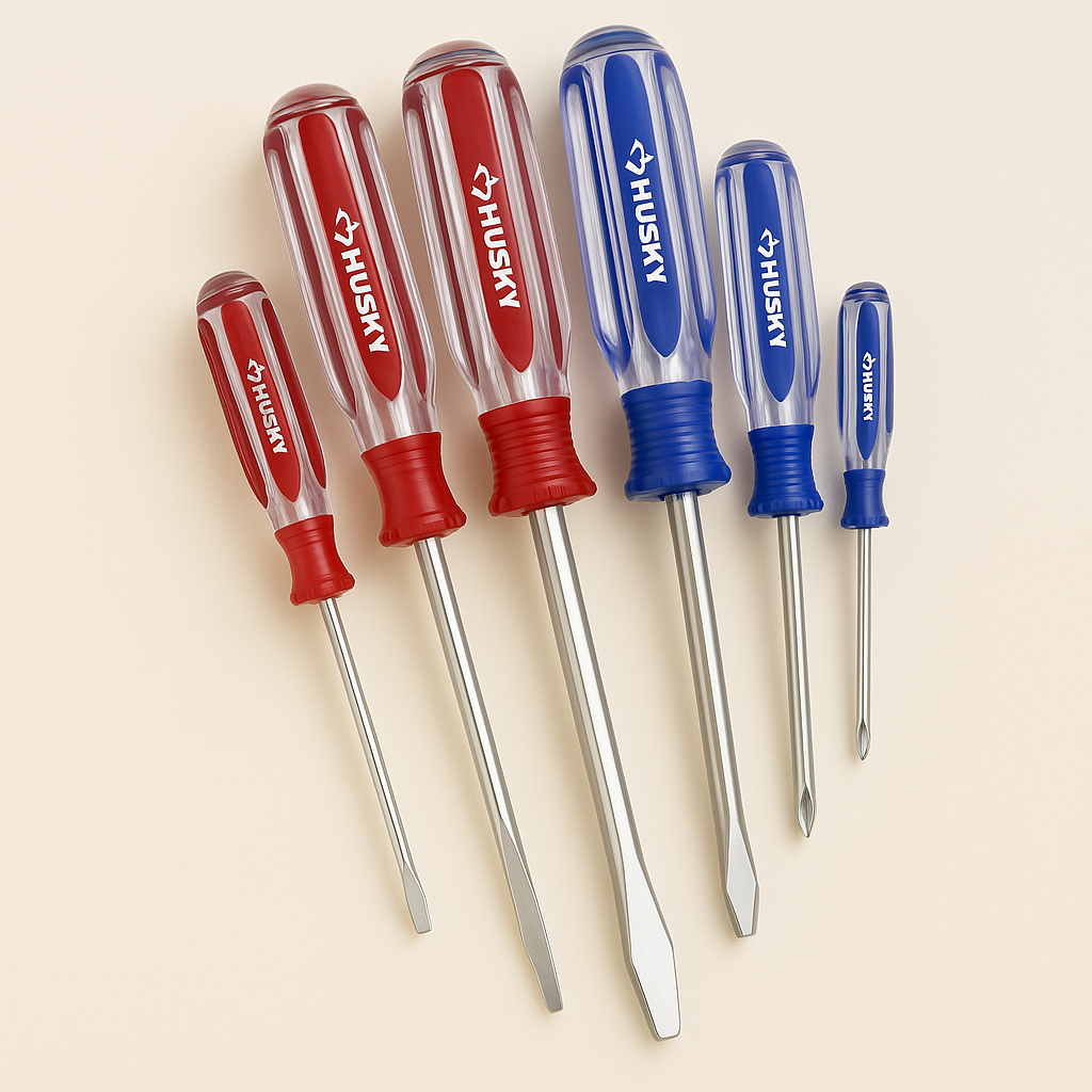 Husky Variety Screwdriver Set (6-Piece)