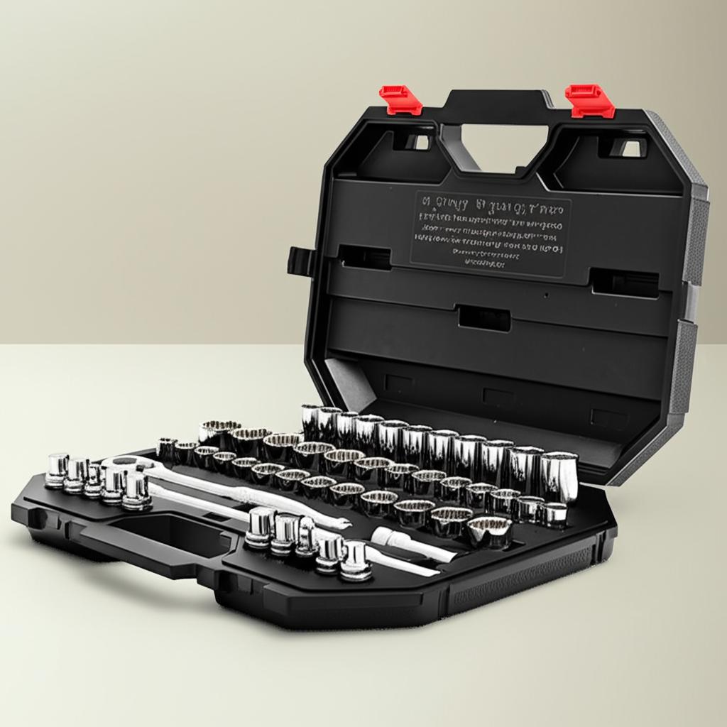 Husky 37-Piece 1/2 in. Drive Mechanics Tool Set