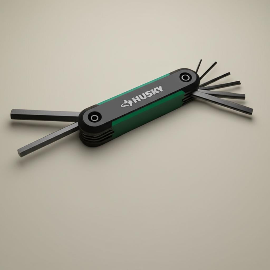 Husky Metric Folding Hex Key Set (8-Piece)