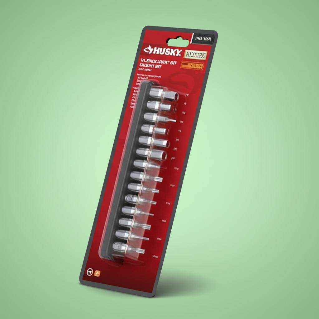 Husky 1/4 in. Drive Torx Bit Socket Set (14-Piece)