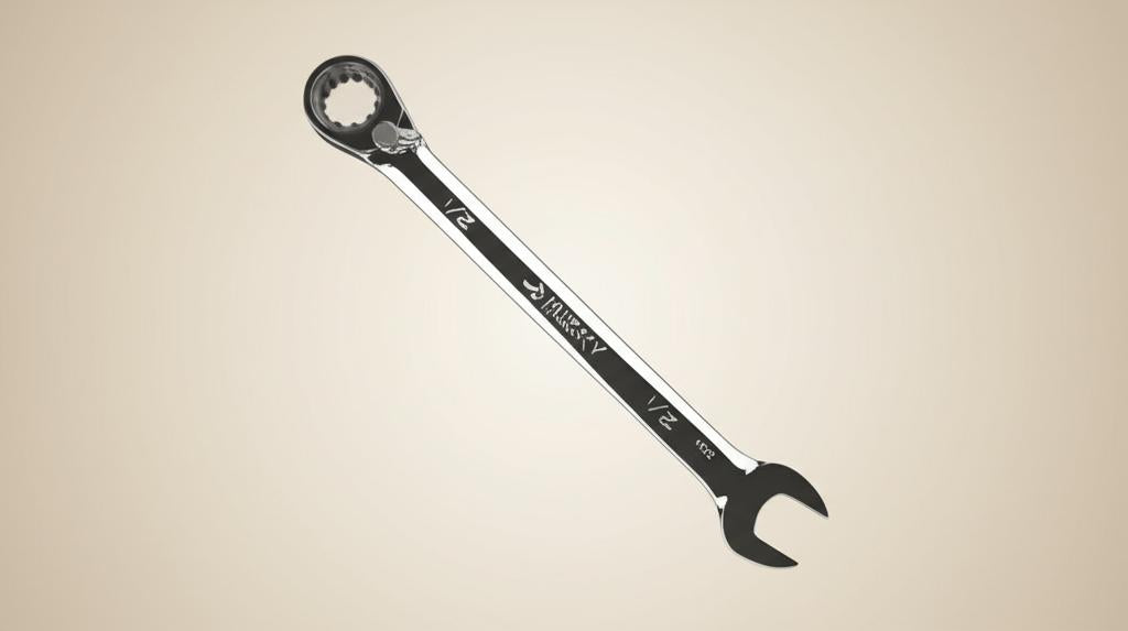 Husky 1/2 in. Reversible Ratcheting Combination Wrench