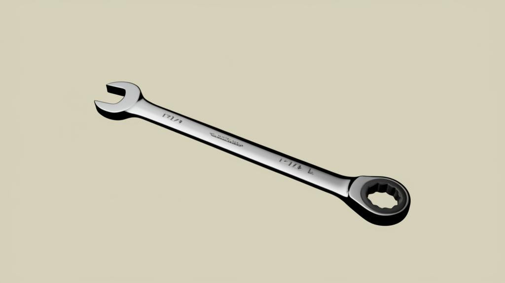 Husky 1-1/4 in. 12-Point Ratcheting Combination Wrench