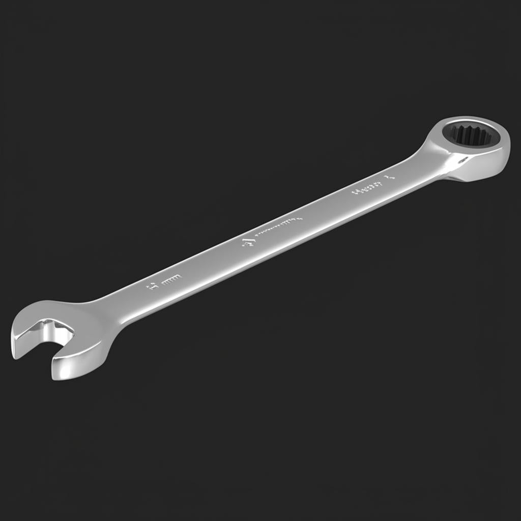 Husky 8 mm 12-Point Metric Ratcheting Combination Wrench