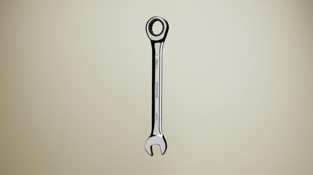Husky 17 mm 12-Point Metric Ratcheting Combination Wrench