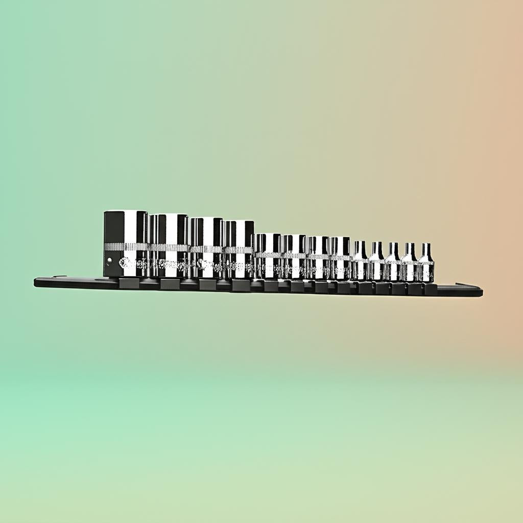 Husky 1/4, 3/8, 1/2 in. E-Torx Socket Set - 13 Pieces