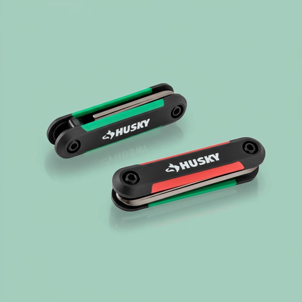 Husky SAE/Metric Folding Hex Key Set (17-Piece)