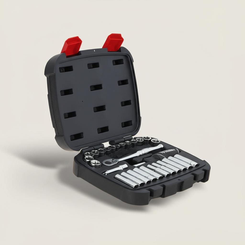 Husky 38-Piece Mechanics Tool Set - Durable Chrome Alloy Steel