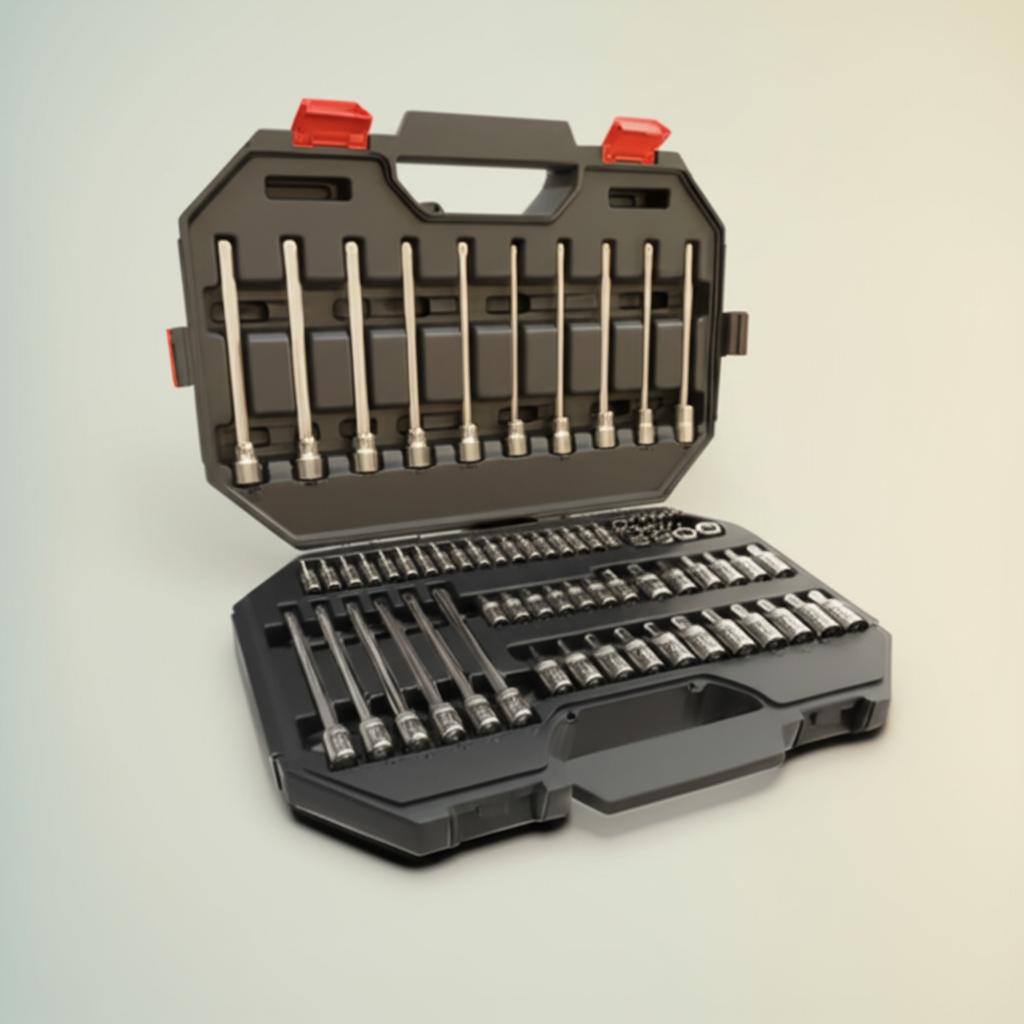 Husky Master Hex and Torx Bit Socket Set (68-Piece) – Alloy Steel, SAE & Metric, Lifetime Warranty