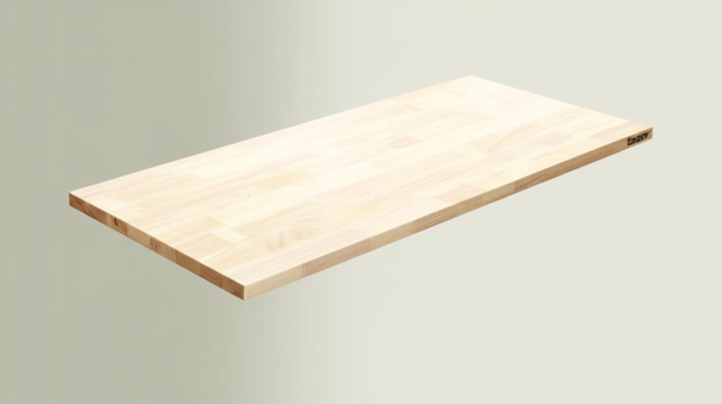 Husky 56 in. Solid Wood Work Surface for Heavy Duty Welded Steel Garage Storage System