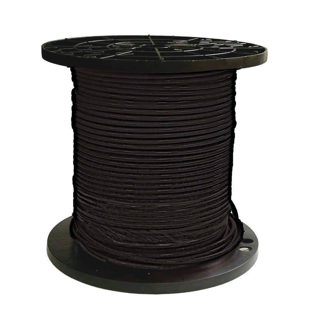 500 ft. 2 Black Stranded CU SIMpull THHN Wire