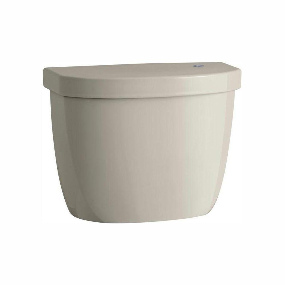 Cimarron Touchless 1.28 GPF Single Flush Toilet Tank Only in Sandbar