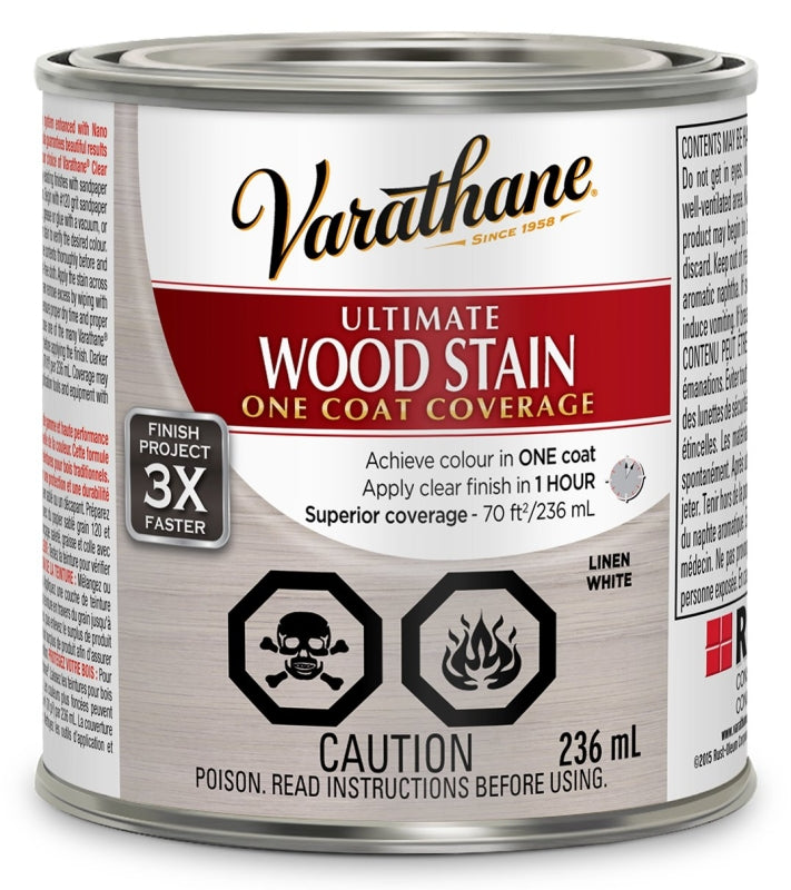 Varathane 302982 Stain, Linen White, Liquid, Can