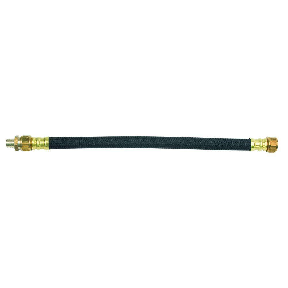 3/4 in. FIP x 3/4 in. Nominal PEX Barb x 18 in. Polymer Braided Water Heater Connector (0.57 in. I.D.)