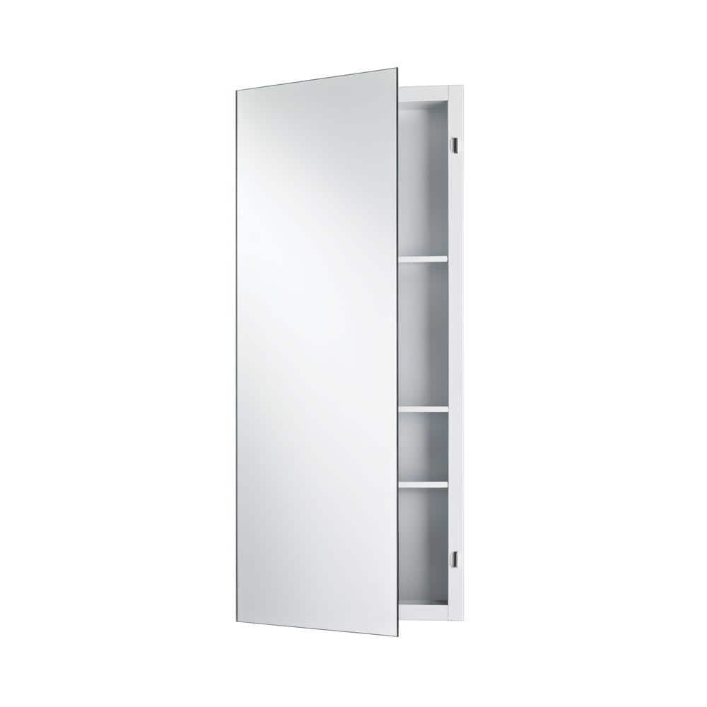 JENSEN Focus 16 in. W x 36 in. H x 4.5 in. D Recessed Medicine Cabinet