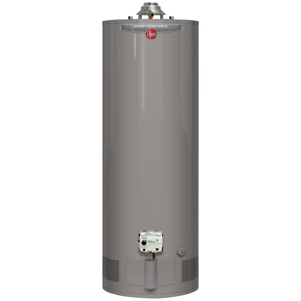 Performance 40 Gal. Tall 6-Year 36,000 BTU Natural Gas Tank Water Heater with Top T and P Valve