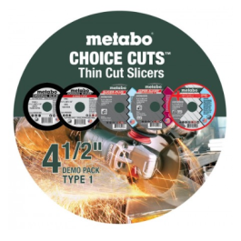 Metabo 4-1/2in Thin Cut Slicer Sampler 5-pack US708
