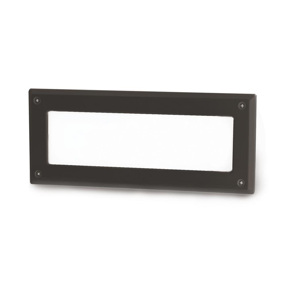 Line Voltage 120-Volt Endurance Bronze LED Brick and Stair Light 3000K