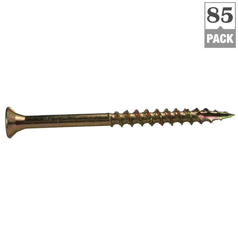 #8 x 2-1/2 in. Phillips Bugle-Head Construction Screw (1 lb./Box)