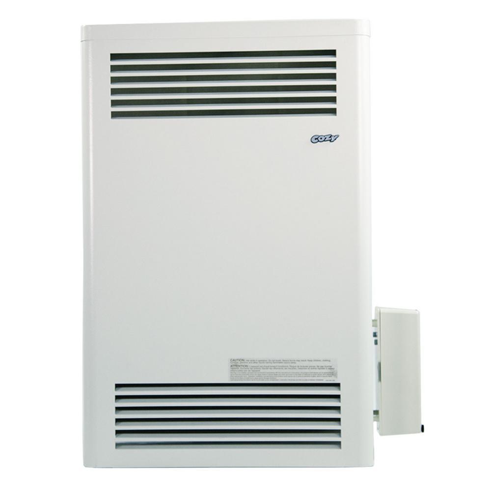 15,000 BTU Direct-Vent Natural Gas Wall Furnace with Pilot Pro Battery-Ignition Pilot System