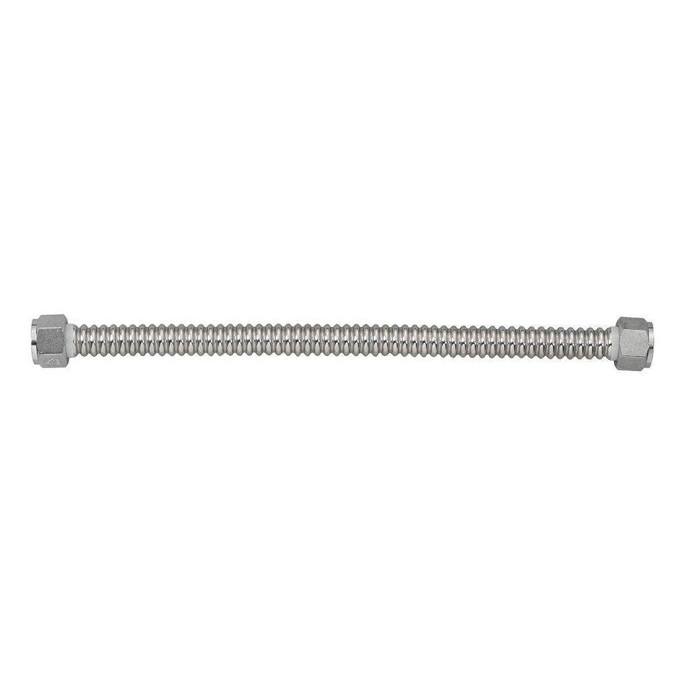 12 in. x 3/4 in. FIP x 3/4 in. FIP Corrugated Stainless Steel Water Supply Connector